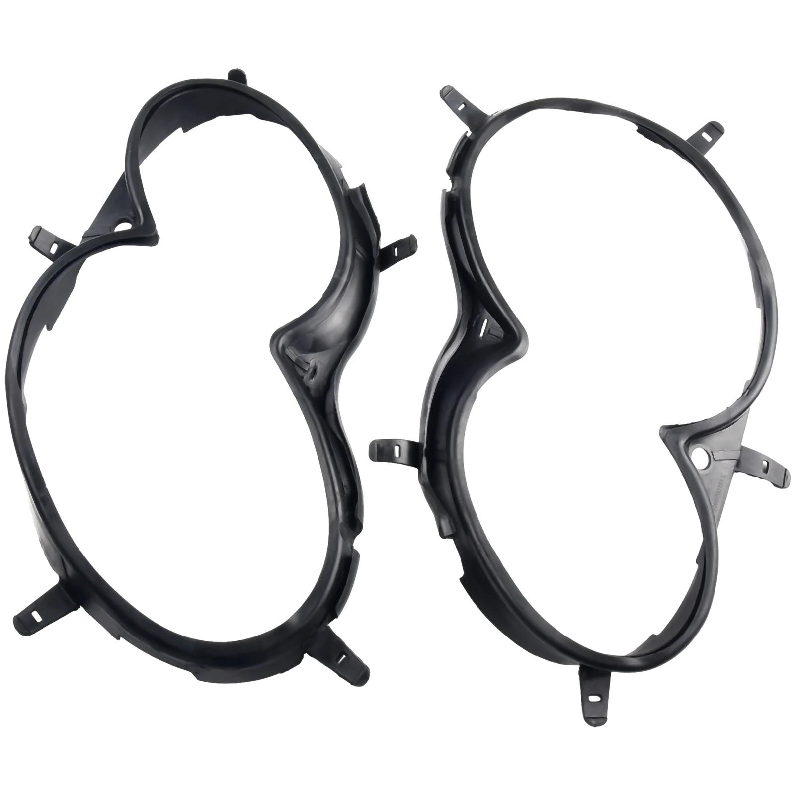 

2Pcs Car Front Headlight Gasket Headlamp Seal Strip Fits For Fit For Mercedes W209 CLK 2003-2009 2098260191 2098260291