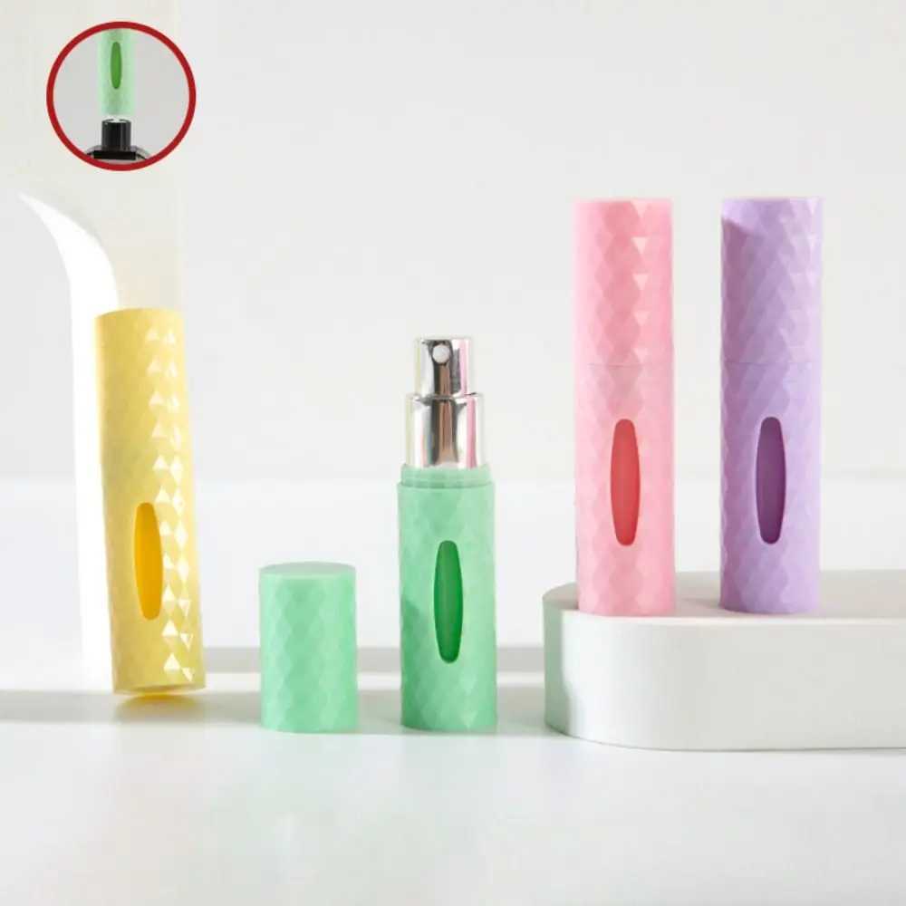 5ml New Aluminum Spray Perfume Bottle Bottom-filled Refillable Spray Bottle Portable Perfume Atomizer Travel