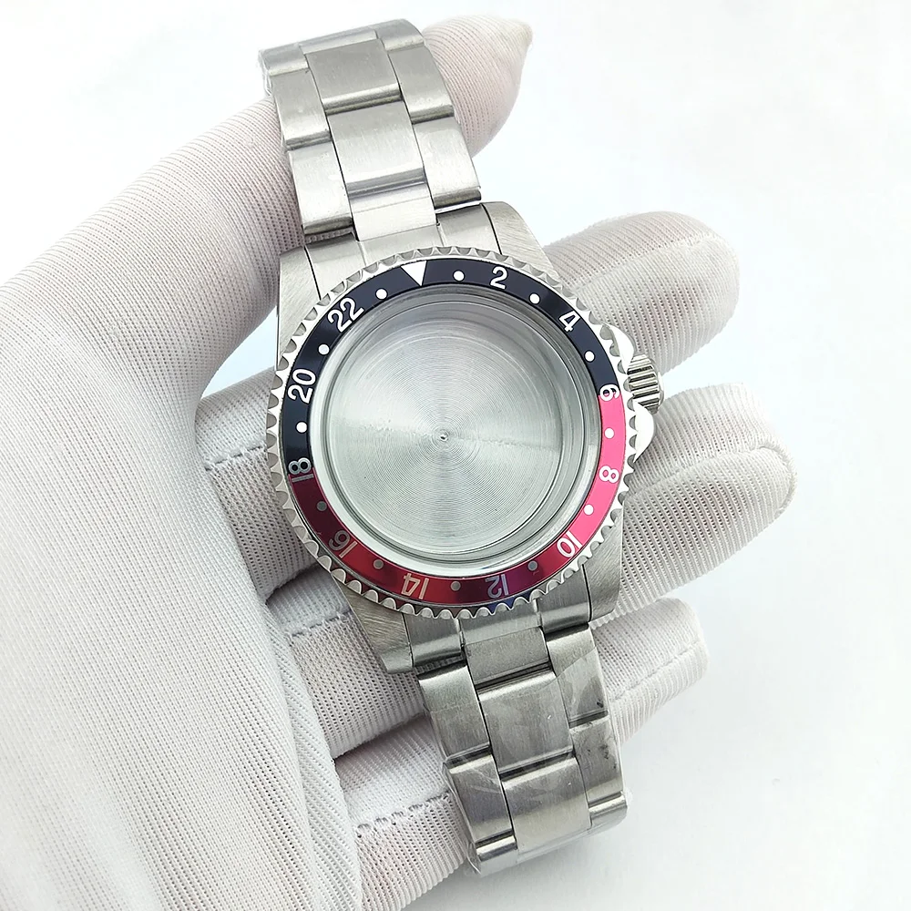 39mm NH35 Case Retro Case High Quality Stainless Steel Sapphire Glass Waterproof Case Combination Fits NH35/NH36 Movement