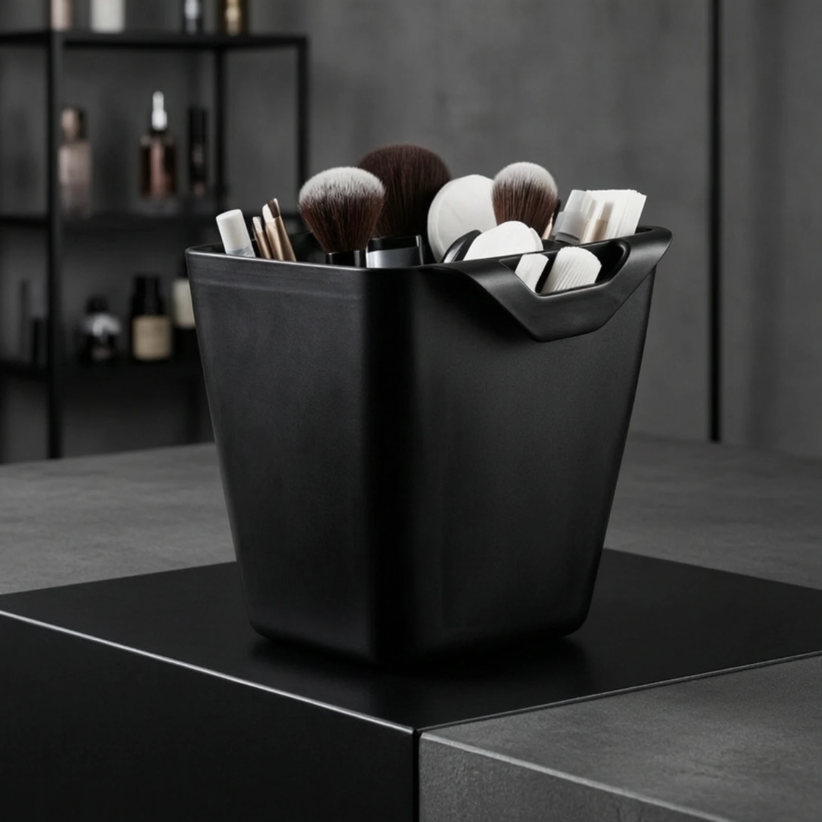 Hanging Storage Bin Rectangular Cart Organizer Bin Hanging Storage Basket Open-Top Holder Multipurpose for Stylists
