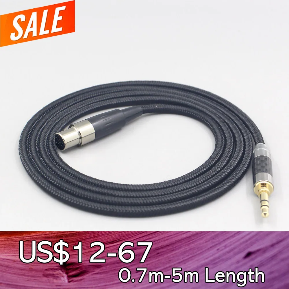 

Super Soft Headphone Nylon OFC Cable For AKG Q701 K702 K271 K272 K240 K141 K712 K181 K267 K712 LN007536