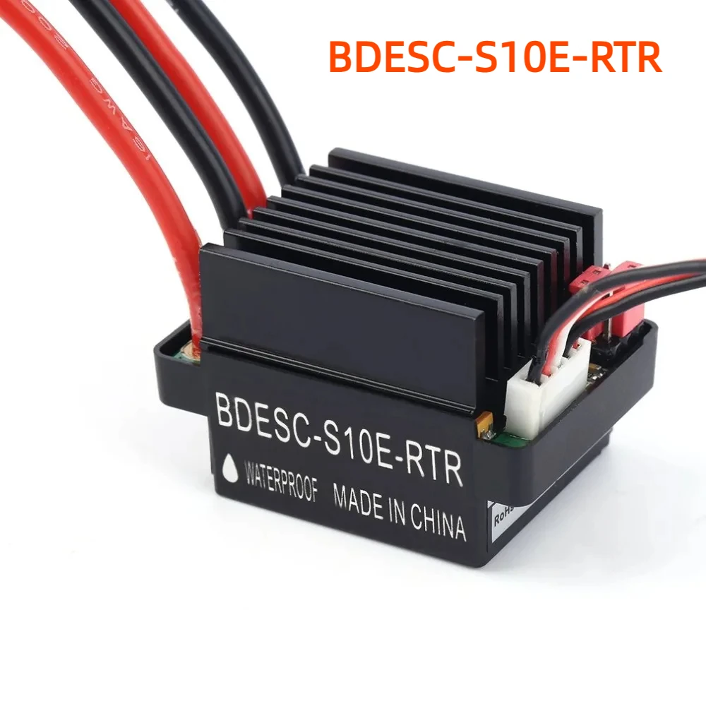 BDESC-S10E-RTR Brushless Motor Speed Controller NEW Hobby Waterproof W/2A BEC ESC High Voltage 6-12V 320A For RC Ship & RC Car