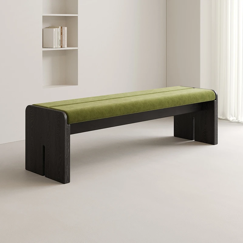 

Medieval solid wood bench home shoe change stool bedroom bedside dining table bench dining chair