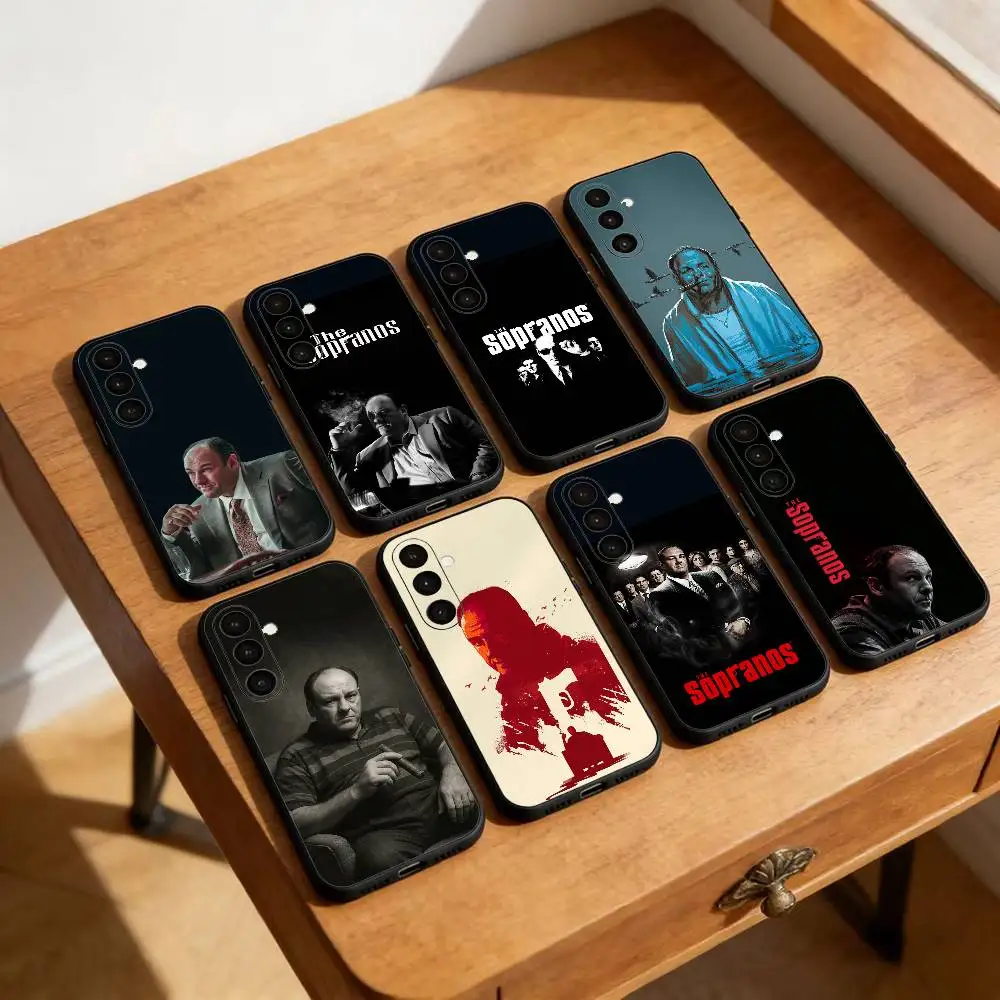 

T-Tony The Sopranos Phone Case For Samsung Galaxy A20,21s,22,31,32,52,53,72,73,80,91 Soft Black Shell
