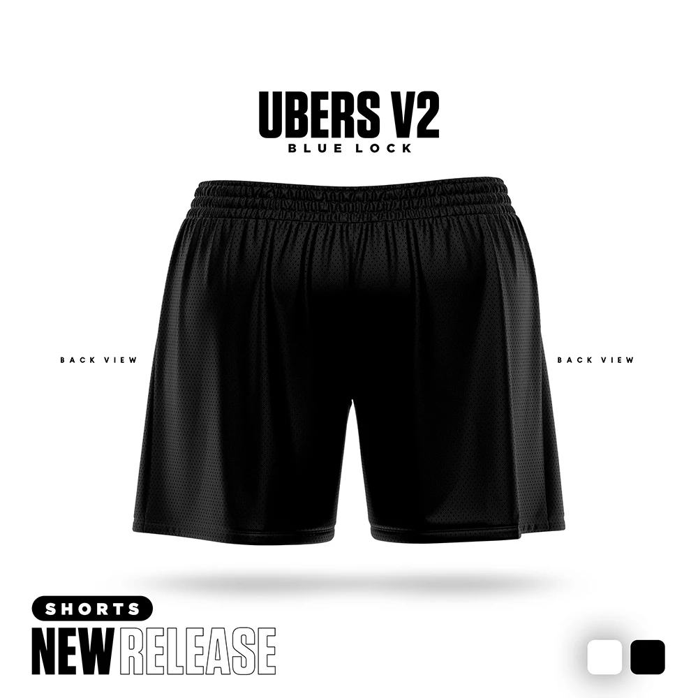 Blue Lock Ubers White Cartoon Anime Jersey Men Shorts Summer 2024 New Fashion Women Short Pants Sports Children Bottom