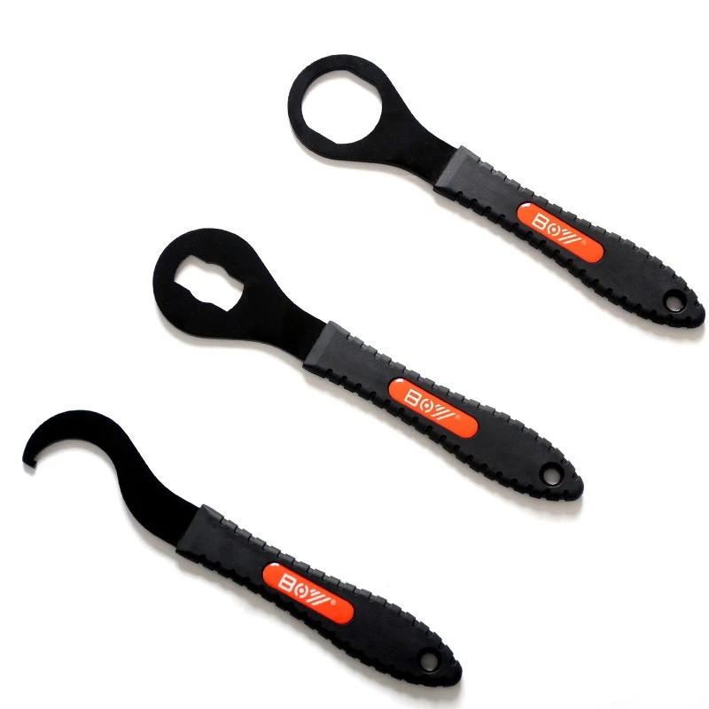 High-Quality Lightweight and Sturdy Carbon Steel Bicycle Pedal Wrench for Efficient Bike Maintenance and Repair Tyre Repair Tool