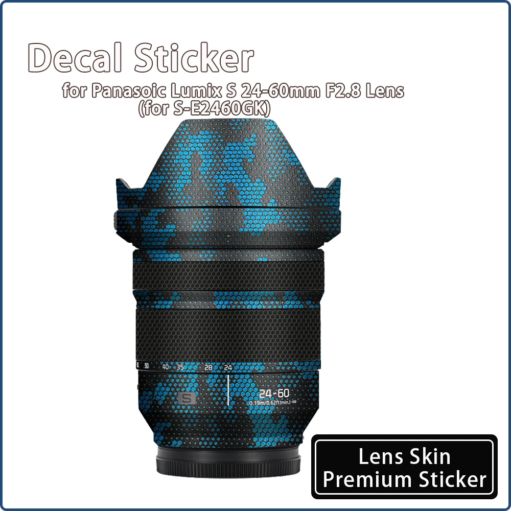 

24 60F2.8 Protective Film S-E2460GK Decal Sticker for Panasoic Lumix S 24-60mm F2.8 Lens Skin Wrap Cover 2460 Lens Sticker