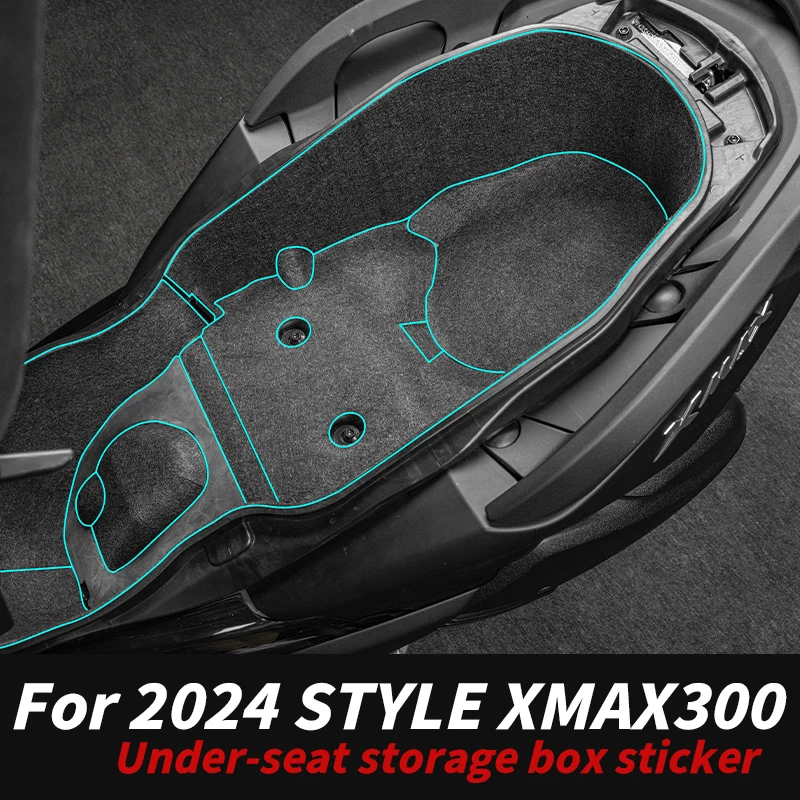 

Used For YAMAHA XMAX300 Pre-2024 Storage Protection Pad Seat Bucket Tank Cover Box Liner Luggage Motorcycle Accessories