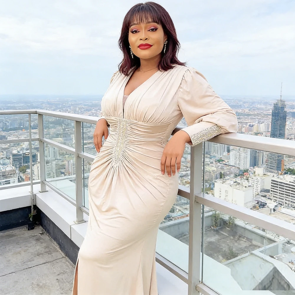 

Роскошные атласные африканские платья с бриллиантами для женщин больших размеров: элегантные анкарские дашики, турецкие кафтаны, дубайские абайи, платья