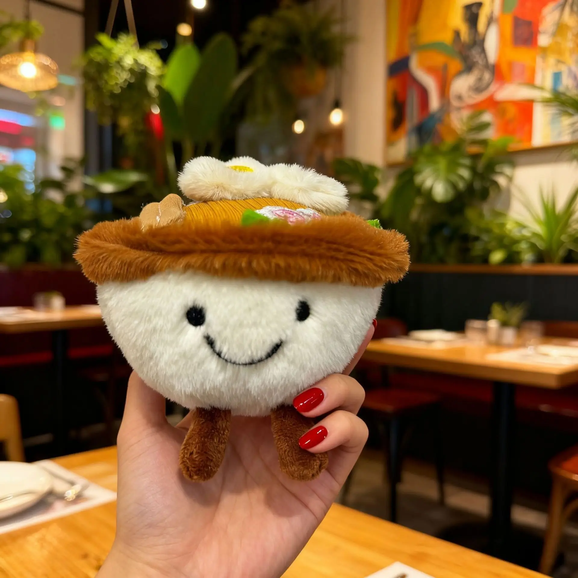 30 Style Cartoon Food Fillers Toy Emotions Food Bread Toast Series Breakfast Dolls Fun Decorations Soothing Dolls Christmas Gift