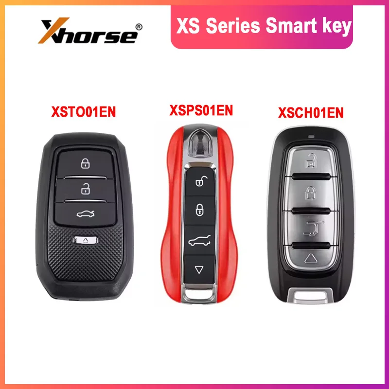 

MAGICKEY Xhorse VVDI XS Series Smart Remote Key XSCH01EN,XSTO01EN,XSPS01EN English Version