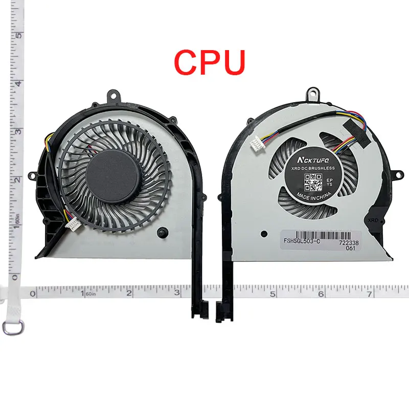 New Laptop CPU GPU Cooling Fan For ASUS GL503G GL503GE GL703GE PX703GE GL703