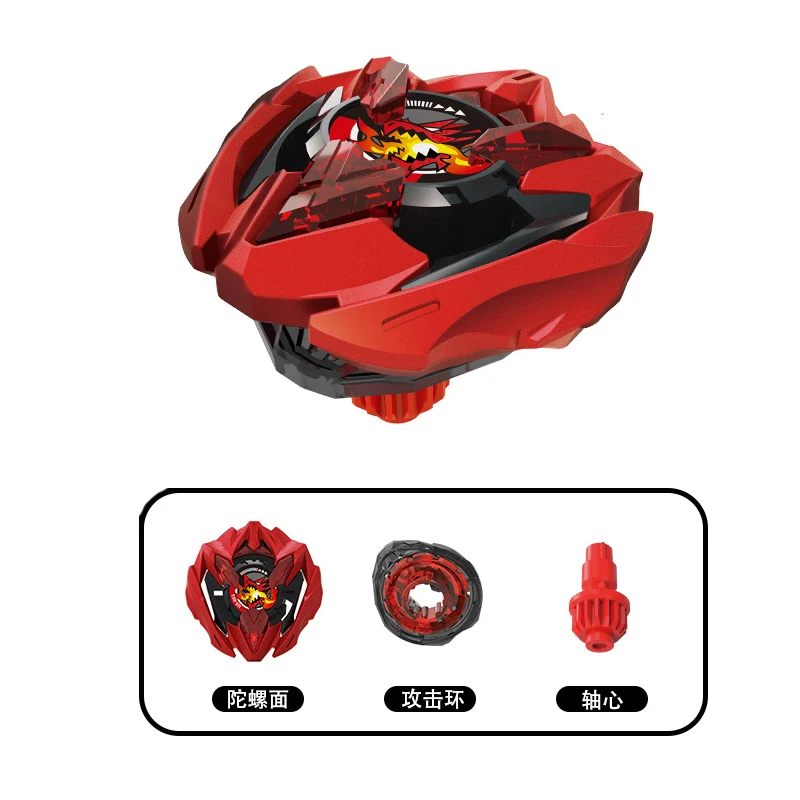 BEY X UX-001 Hellshammer Evolution Booster Starter Gyro with Ripcord Launcher Set Gift Spinning Toy Battle Top