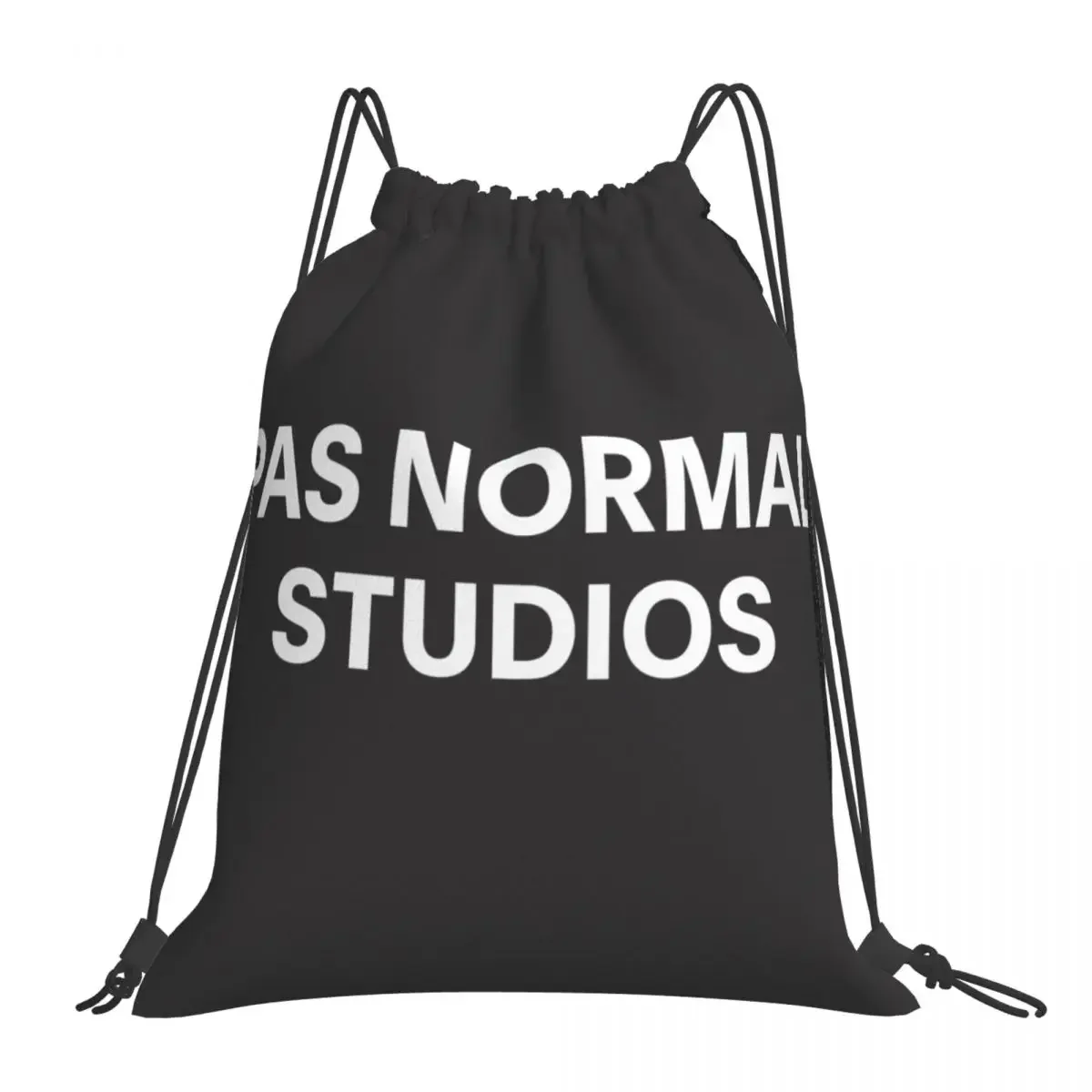 

Pas Normal Studios Logo Drawstring Bags Gym Bag Unisex Sports Gym Bag Fitness Building Muscle Shopping Sackpack