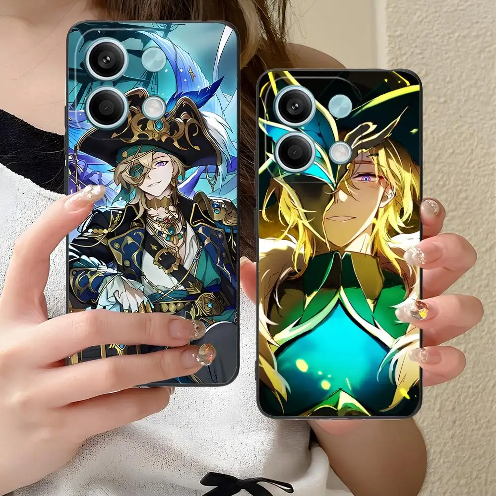 

Чехол для телефона Honkai Star Rail Aventurine для Xiaomi Redmi 14 13 12 A5 3 2 1 C Plus 4G 5G с цветным принтом, роскошный чехол, красивый чехол