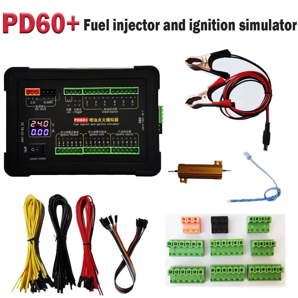 

Injector Ignition Coil Simulator Upgrade PD60 PD60 Plus Diesel Car Computer Maintenance Testing Tool