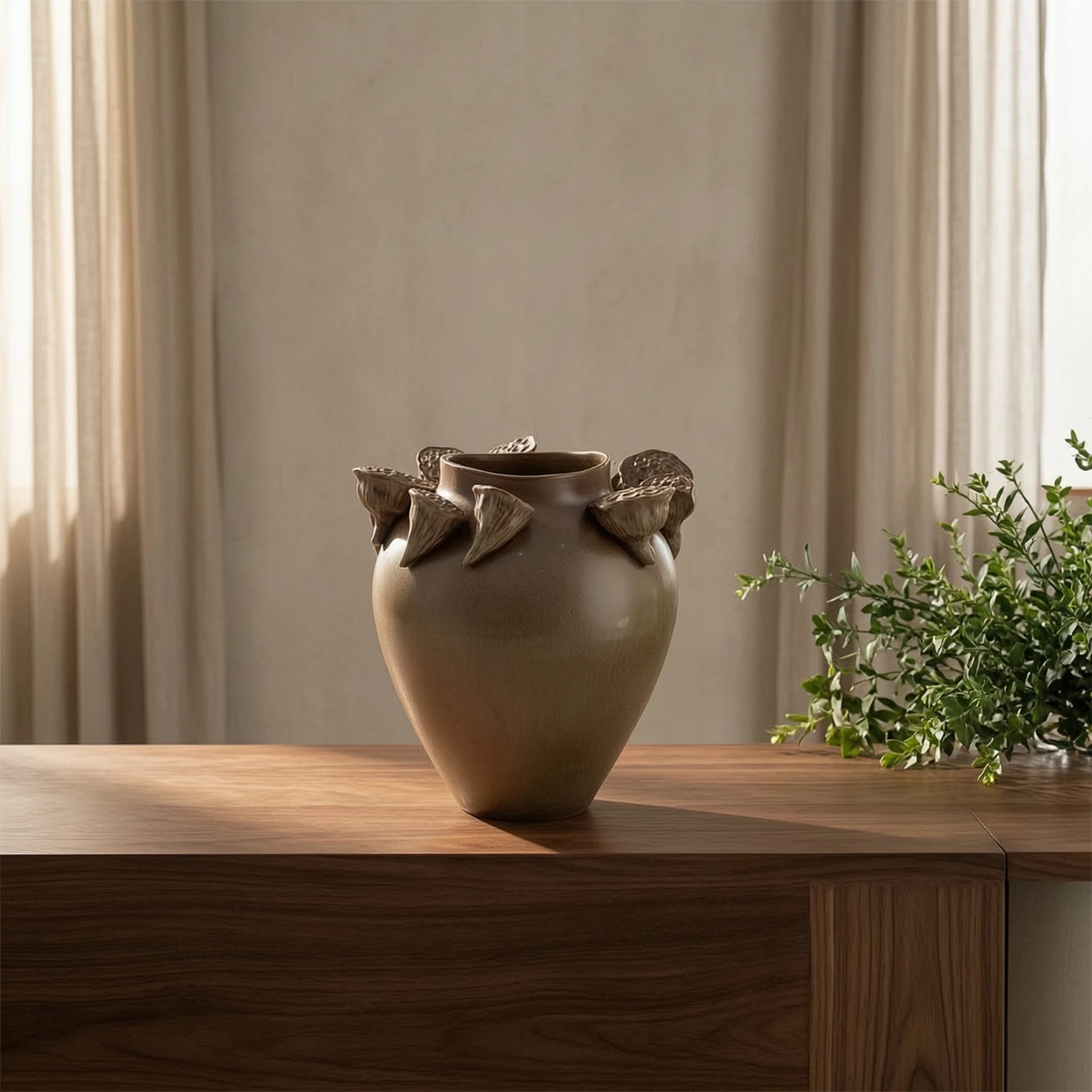 Interior Design Organic Modern - Ceramic Decorative Vase Handmade Ceramic Vase