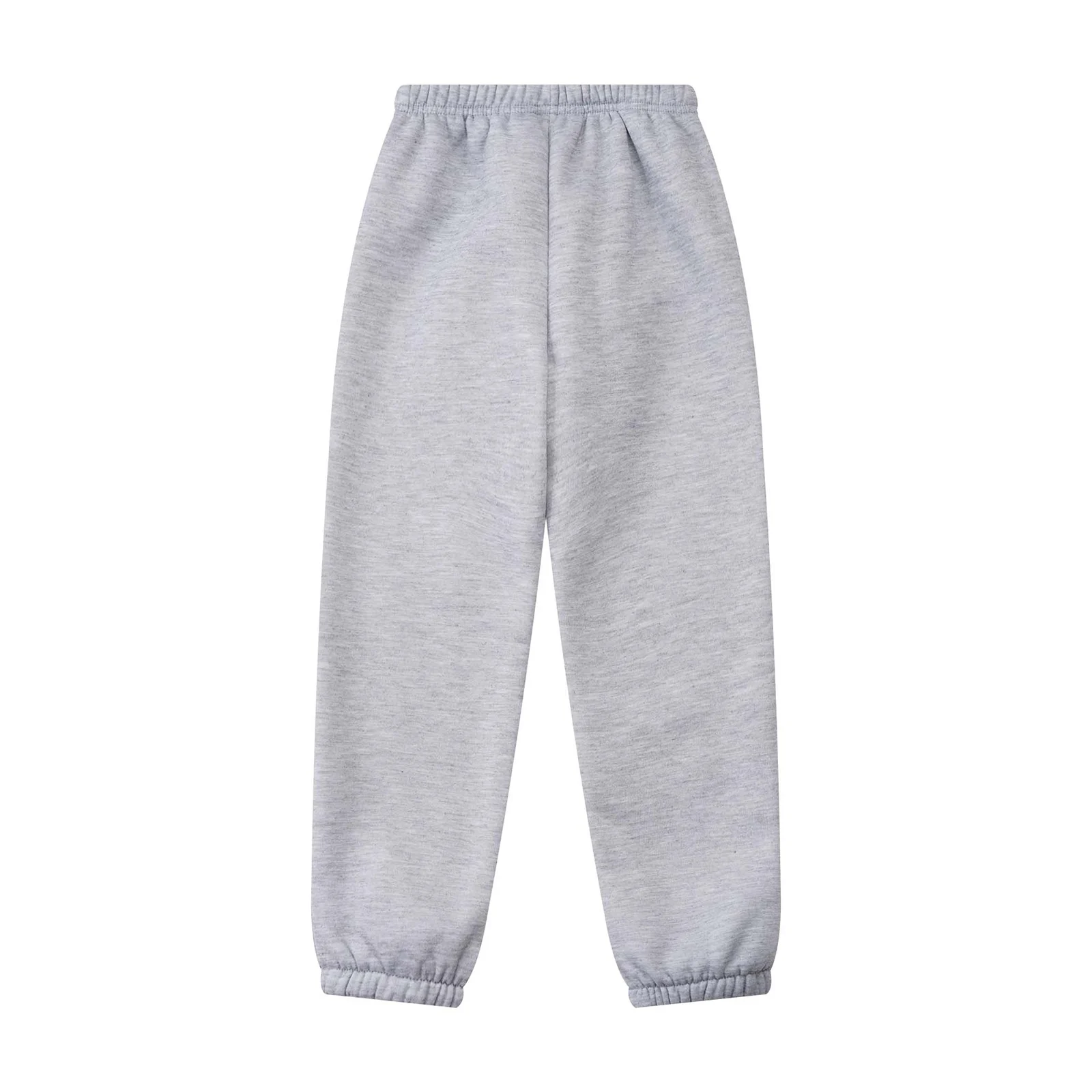 1-8Y Pantaloni sportivi per ragazze per bambini Pantaloni casual in pile elastico in vita Lettere stampati Pantaloni sportivi per allenamento Corsa Esercizio