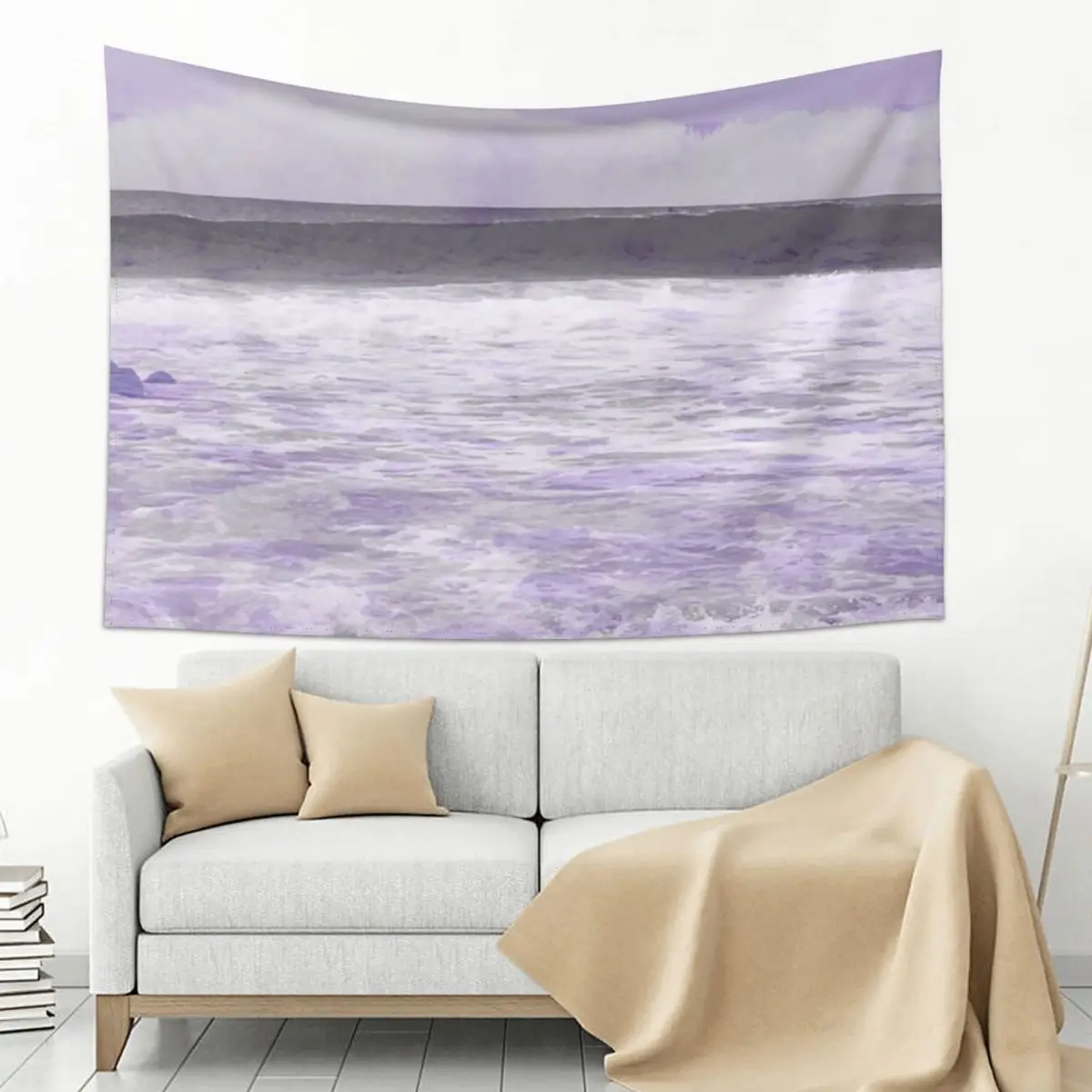 

Ocean Waves Tapestry Wall Decor Hanging Custom Carpet On The Wall Bedrooms Decorations Tapestry