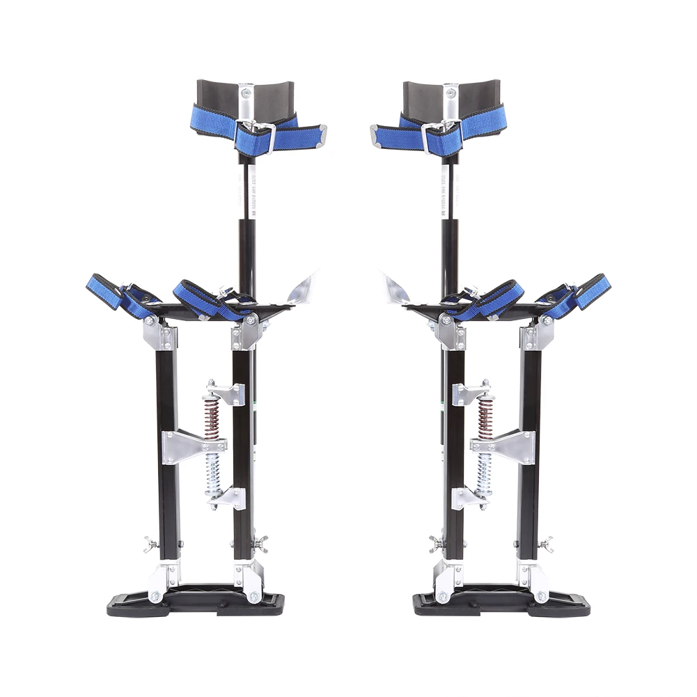 

Plastering Stilts 24-40inch Aluminum Alloy Professional Adjustable Plastering Stilts Paint Painter Tool