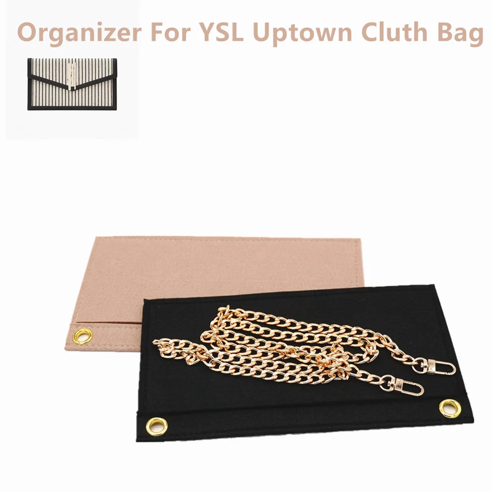 For uptown Bag organizer insert chain uptown Organizer with Chain Crossbody Women luxury Handbag Message Bag