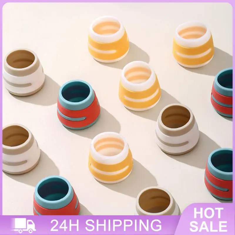 وسادة ساق سيليكون مضادة للصرير ، ملحقات طاولة وكرسي ، مقعد عالي الجودة ومتين ، مادة البولي إيثيلين ، هادئة