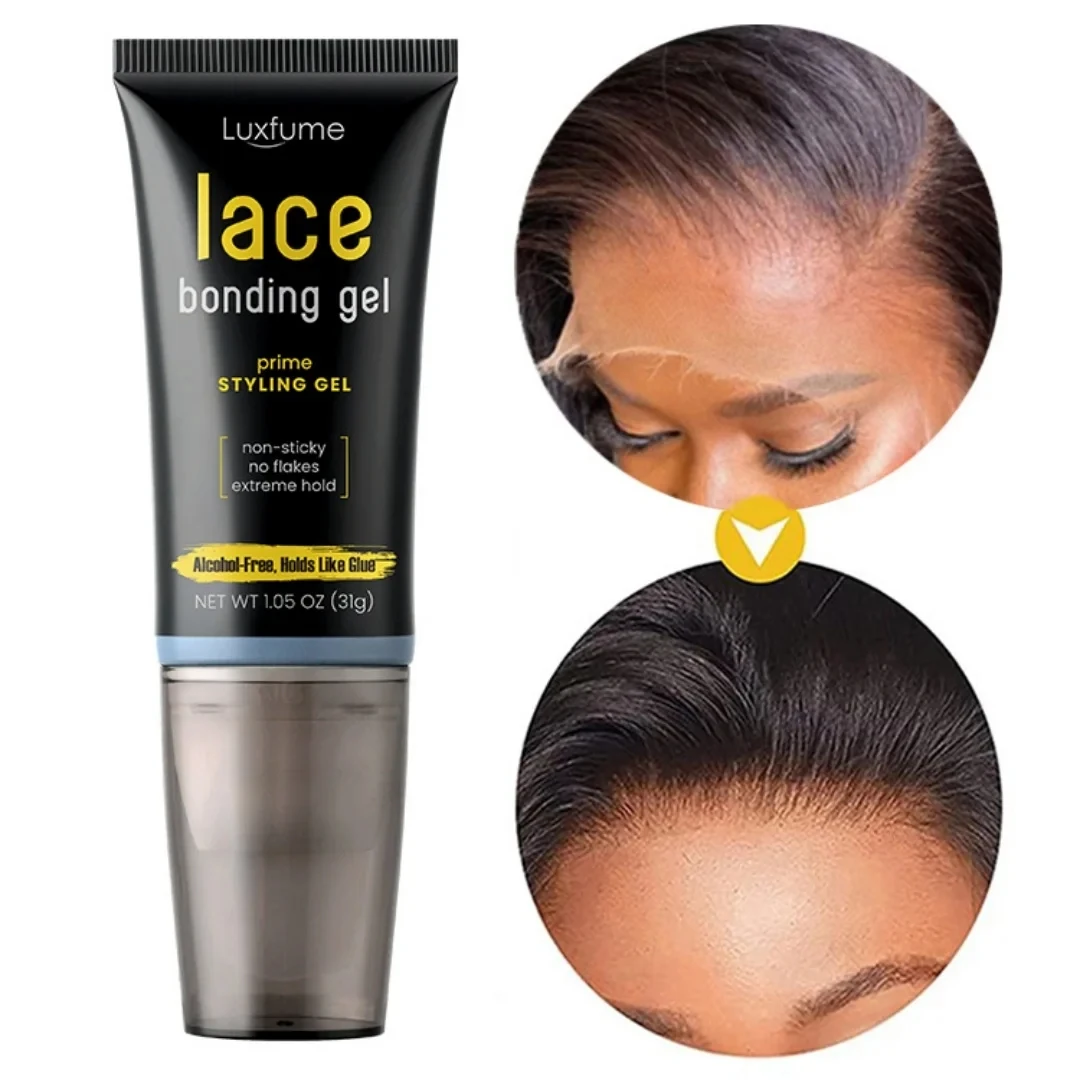 31g Lace bonding gel non peel off prime styling parrucca kit di installazione set colla per pizzo anteriore impermeabile forte naturale