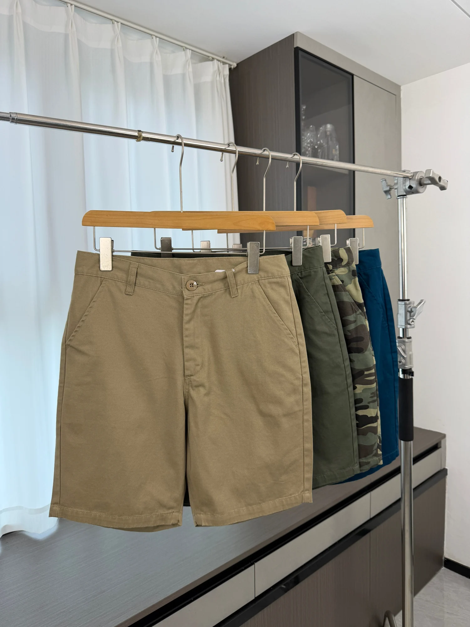 

Heavyweight Quality Men's Casual Outdoor Workwear Shorts Breathable Comfortable Summer Fashionable Five-Quarter Length