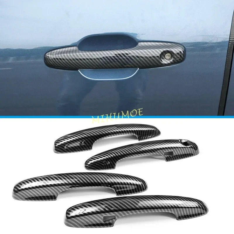 

Carbon Fiber Door Handle Cover For 2020 2021 2022 2023 2024 2025 Ford Escape Kuga Focus Keyless