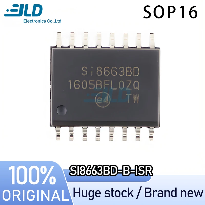 

(1-3piece) 100% New SI8663BD-B-ISR SOP16 Chipset Professional one-stop ordering Adequate stock Chip Electronics