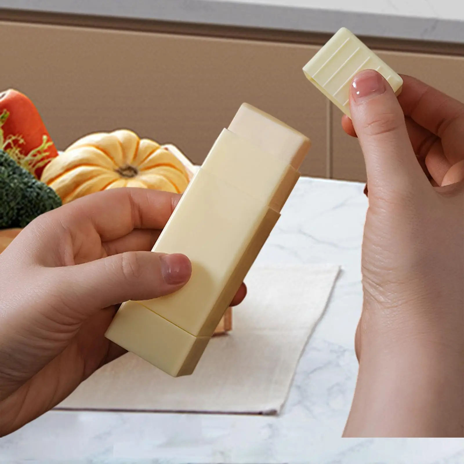 Esparcidor de mantequilla, accesorios de cocina, contenedor de mantequilla para gofres y panqueques