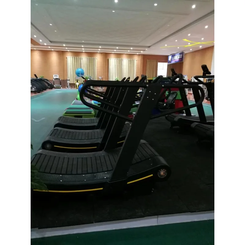 Commercial Gym Use Fitness Equipment Body Building Machine Running Device Curve Design Treadmill