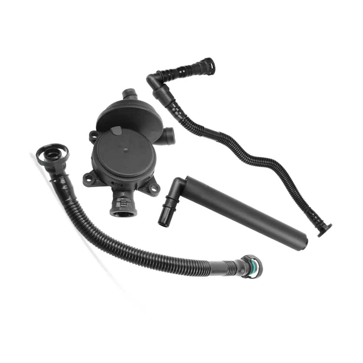 11617503520 4-Piece Set Coolant Water Hose Kit For BMW 3 Series E46 1998-2006 318i 320i 325i 328i 330i Radiator Heater Hose