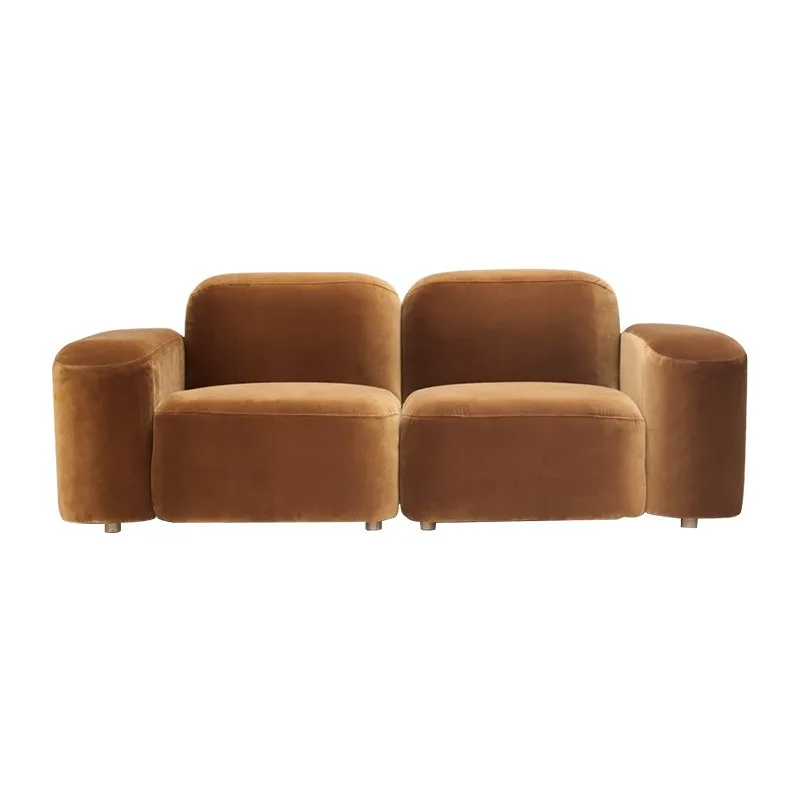 

Nordic cloth sofa small apartment simple modern bed and breakfast living room studio creative module Internet sofa chair