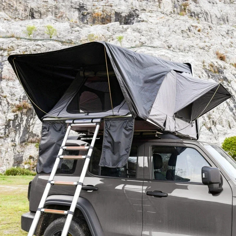 JWL-002A ABS Hard Shell Insulated Rooftop Tent 4WD Off-road Truck Camping 4 Person Roof Top Tent