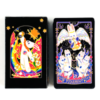 New Tarot Deck 78pcs Cute Rabbit-themed Tarot Cards,Meditation & Party Games & Collection Cards,Halloween and Christmas Gifts