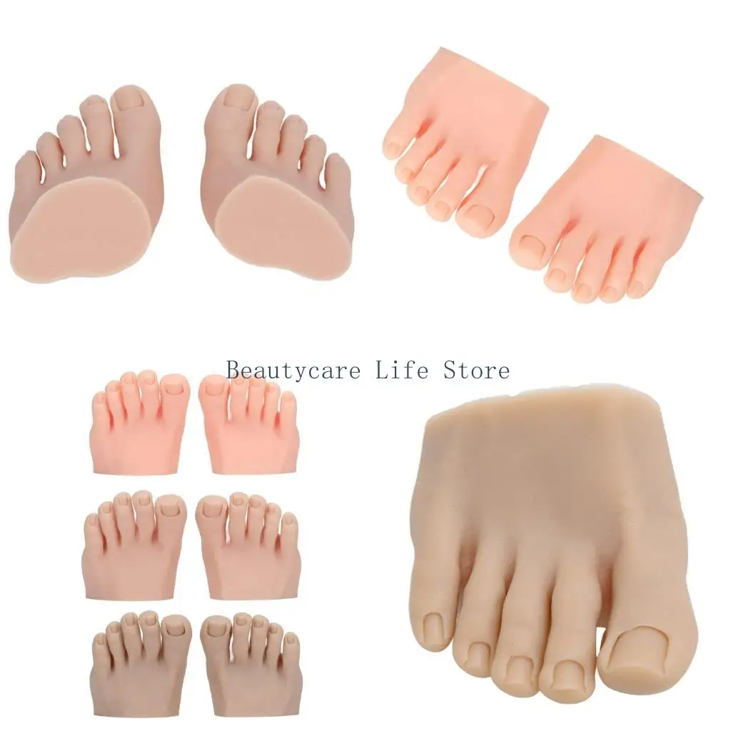 652C Thực hành chân giả có thể chuyển linh hoạt công cụ làm móng tay giả chân giả