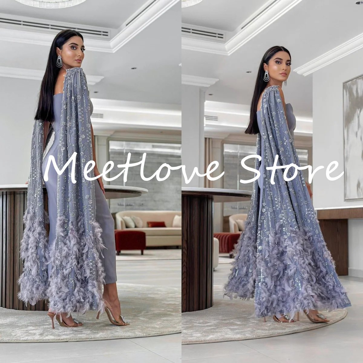 Meetlove, vestidos de fiesta elegantes de lujo personalizados para mujer, vestidos elegantes y hermosos para mujer, vestidos largos