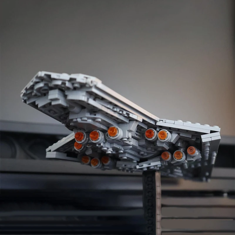 927pcs MOC Midi Scale Executor-class Star Dreadnought Star Battle Model Building Blocks Toy Construction Christmas Gift Display
