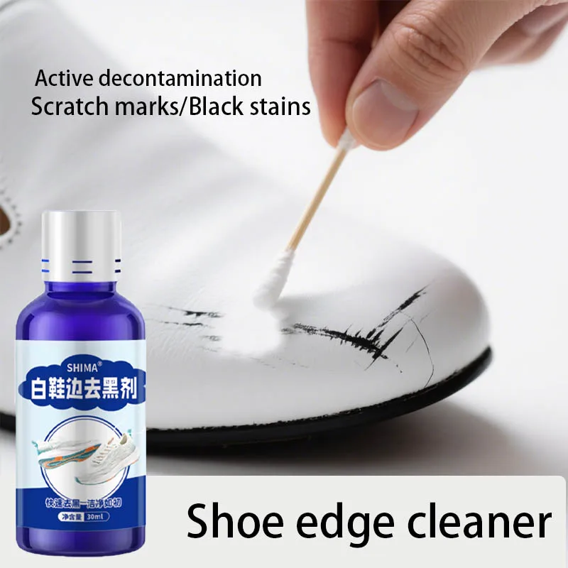 Professional Shoe Sole Mark Remover - Erases Black Scuffs & Rubber Stains from White Sneakers - Restores Original Color