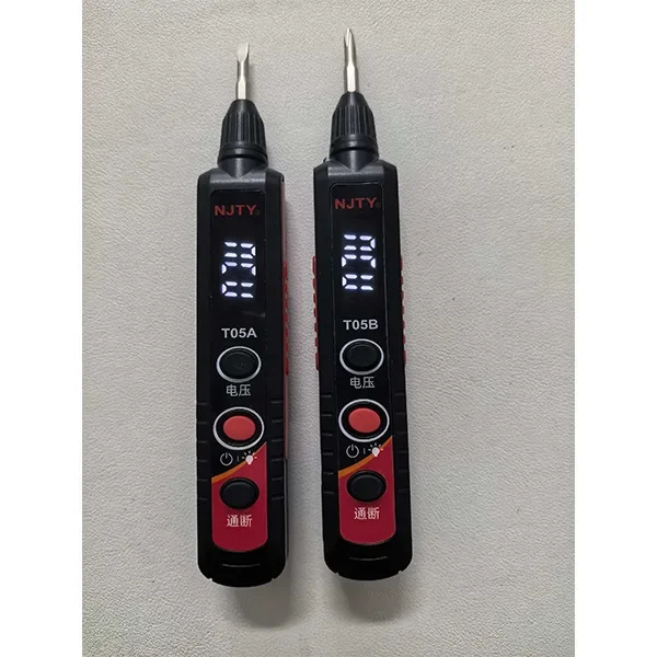 Utility T05A Intelligent AC Voltage Tester Non-contact Induction Detector Multi-function Handheld Voltage Measurement Tool