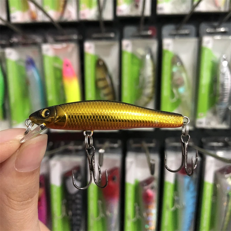 LURETV Japón 60 mm 4 g Pez del ejército mínano sumergido de largo alcance, pez mandarín 9049