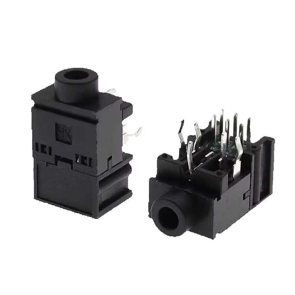 PJ317 3.5mm Female Audio Connector 11 Pins Stereo Headphone socket Jack PJ-317A