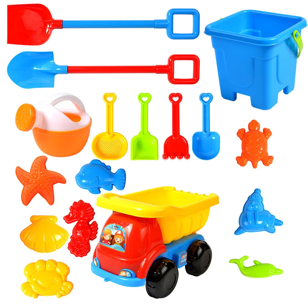 

Toddler Outdoor Playset Kid Beach Toy Childrens Toys Kids Educational Tool Kit Tools for Toddlers Plastic