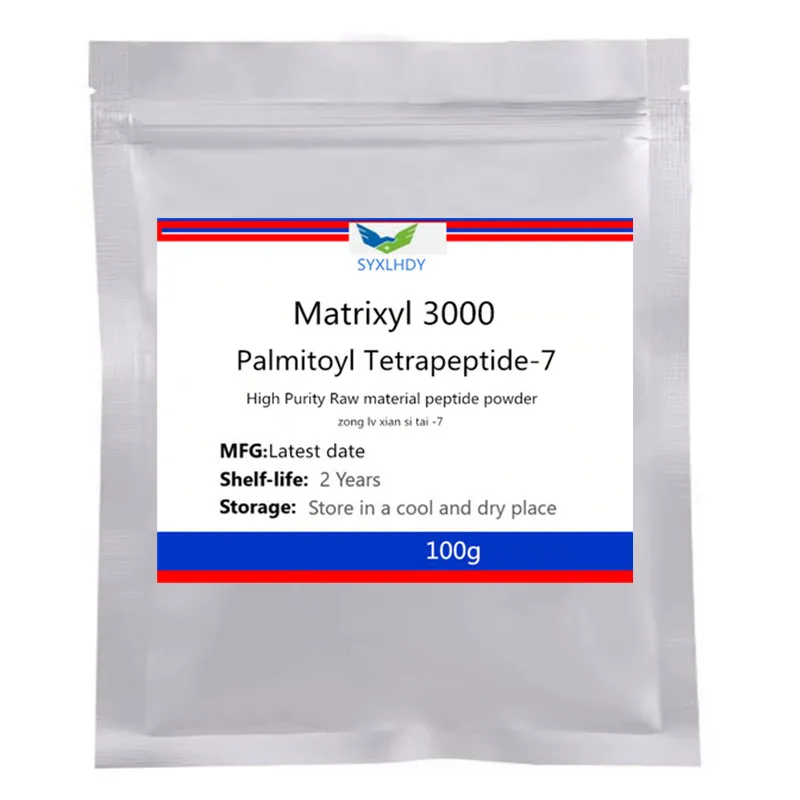 High Purity PAL-Tetrapeptide-7 Palmitoyl Tetrapeptide-7 Powder Matrixyl 3000 powder