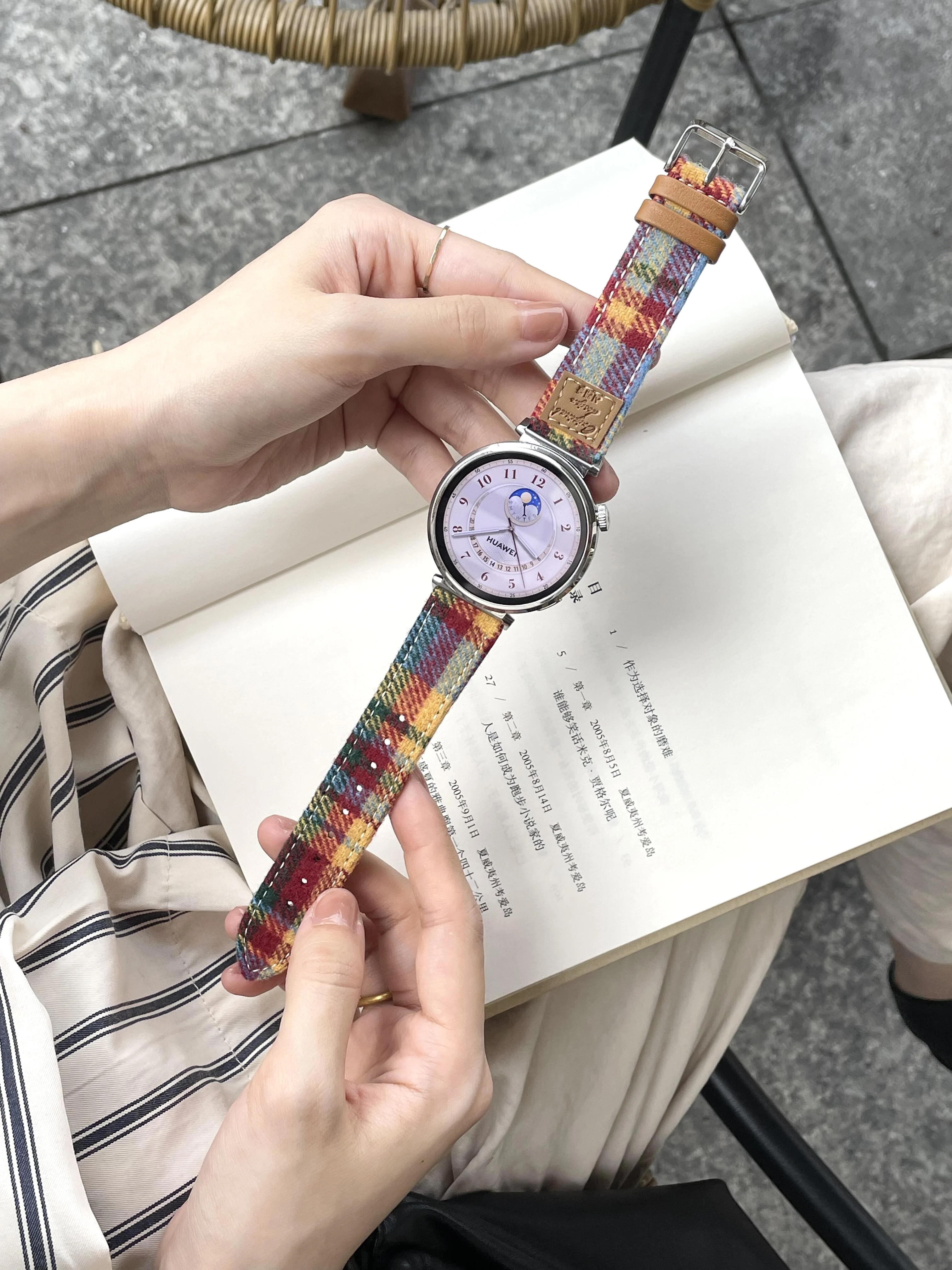 20mm Band For Samsung Galaxy Watch 7 FE 5 Pro 4 6 classic 44mm 40mm leather loop Braided sport bracelet correa Strap