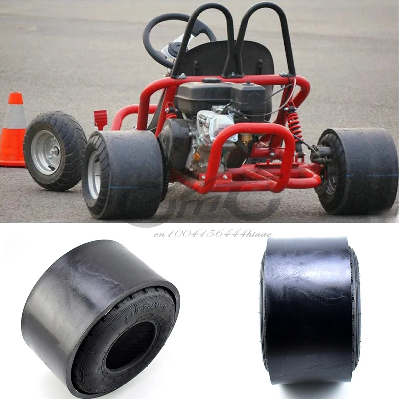 

1 Piece 10x4.50-5 11x7.10-5 Inch Track Racing Kart Plastic Wheel Replacement PVC Rims Scooter Cover Drift Trike Street wheels