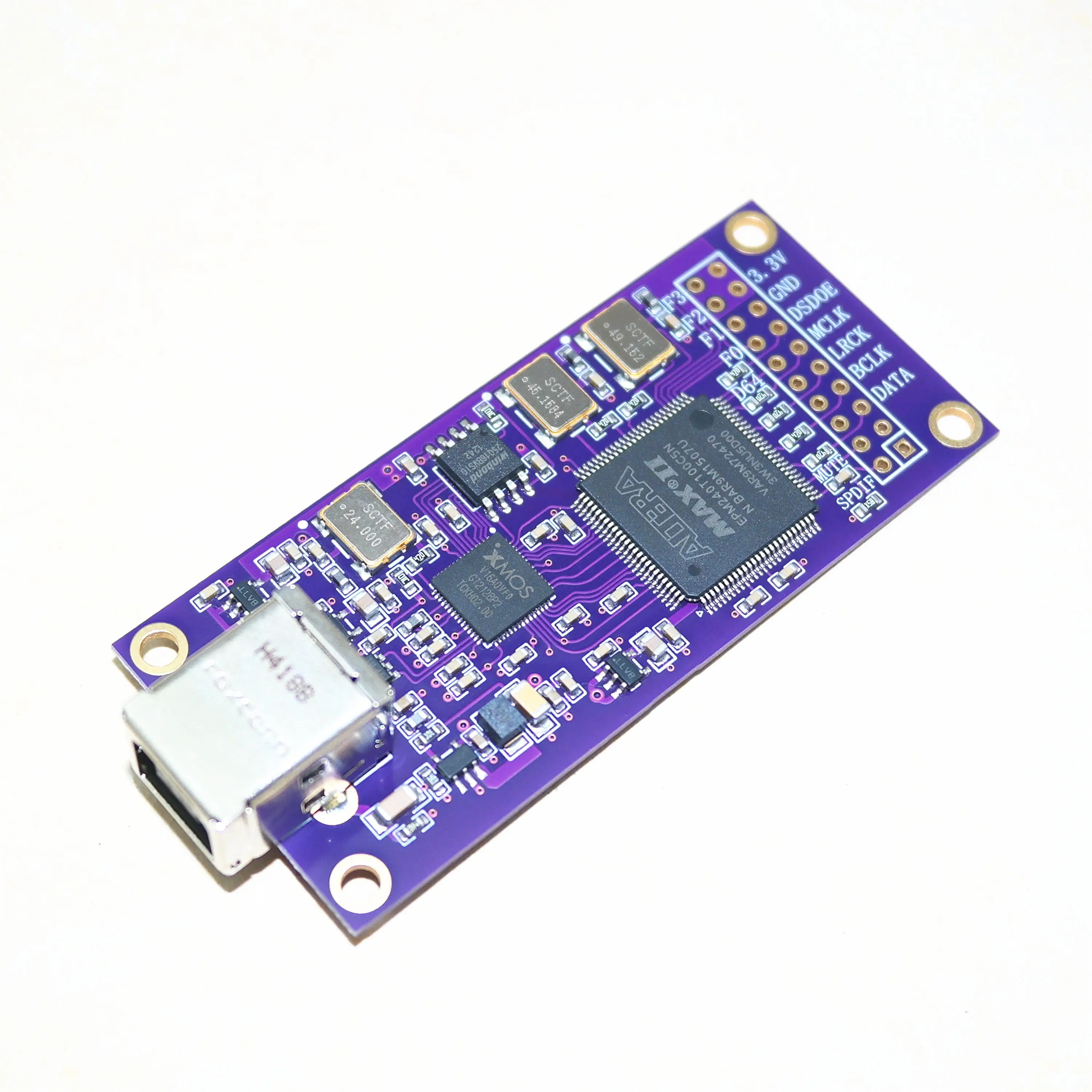 xmos-xu316-cpld-usb-digital-interface-supports-dsd512-compatible-amanero-italian-card