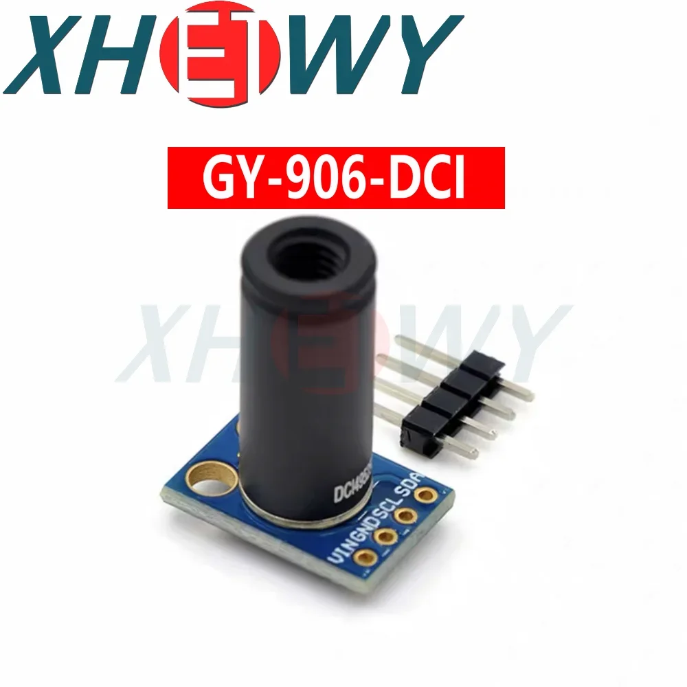 GY-906 MLX90614ESF جديد MLX90614 وحدة استشعار درجة الحرارة بدون تلامس متوافقة