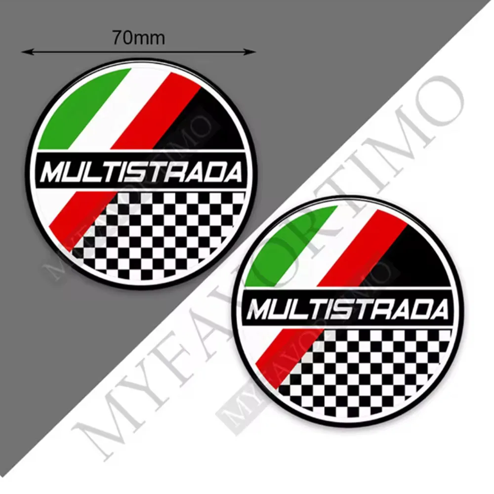 

New For Ducati MULTISTRADA 1200 S 1200S Stickers Decals Gas Fuel Oil Kit Knee Protector